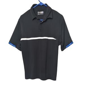 Callaway black polo style golf shirt size medium